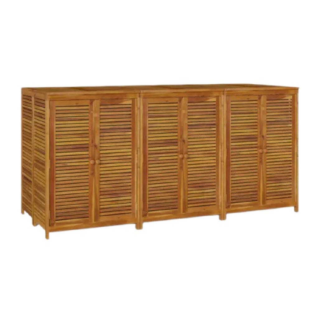 Buffet de rangement pour salle à manger en bois naturel - 150 x 45 x 80