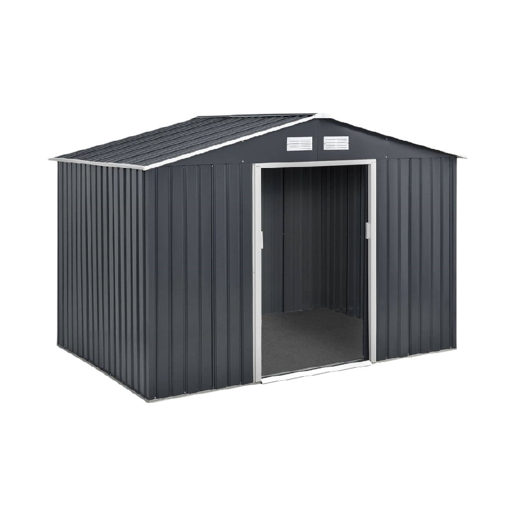 Abri de jardin en métal pour stockage extérieur - 240 x 180 x 210