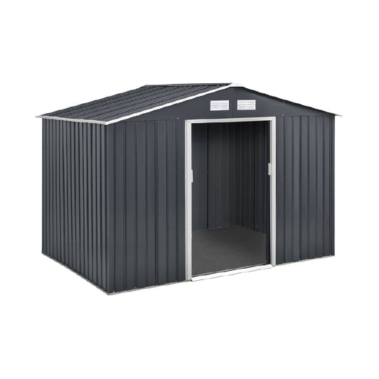 Abri de jardin en métal pour stockage extérieur - 240 x 180 x 210