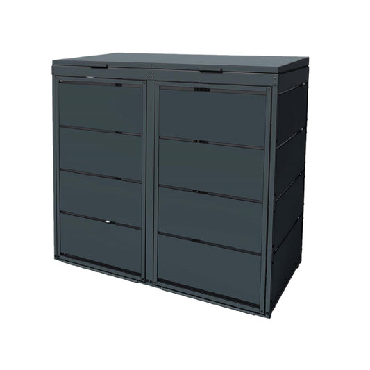 Commode de rangement pour chambre en métal - 120 x 60 x 80