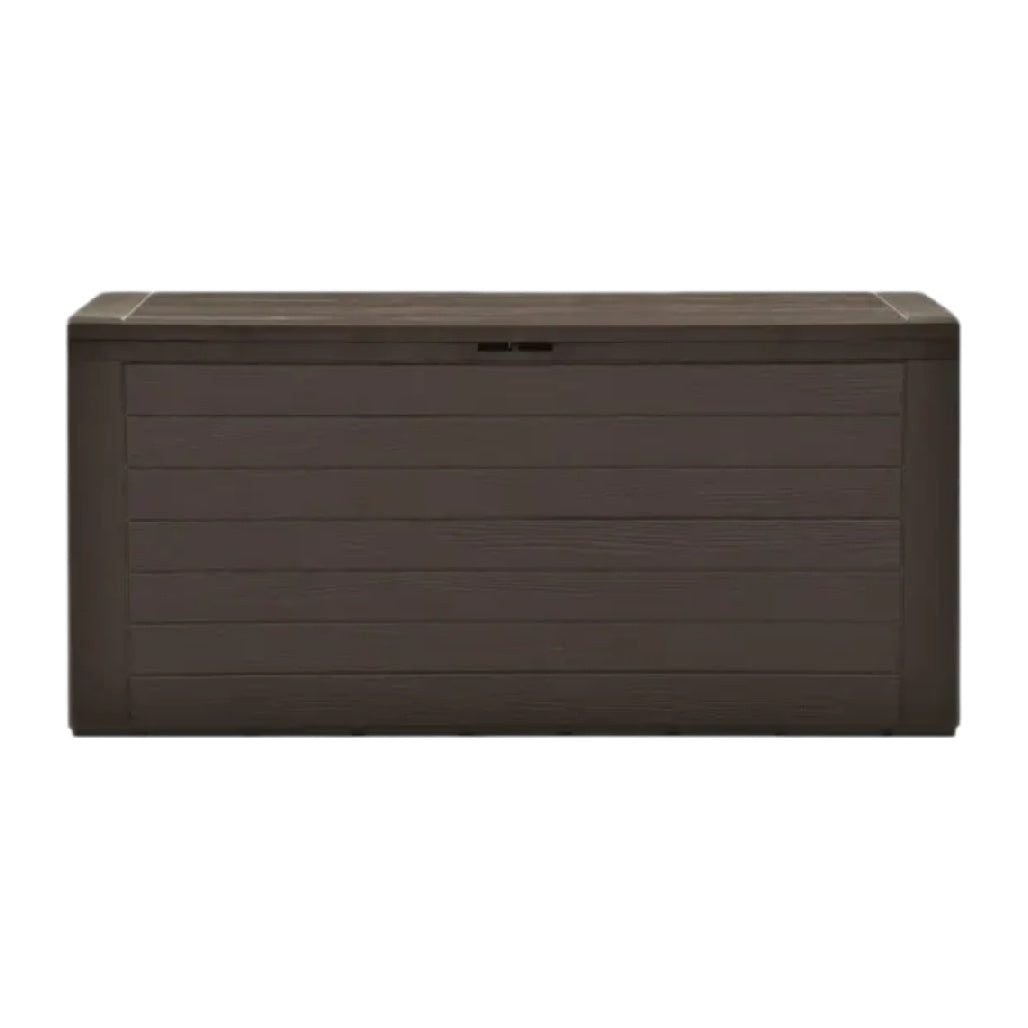 Coffre de rangement extérieur en résine synthétique pour jardin - 120 x 50 x 60