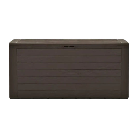 Coffre de rangement extérieur en résine synthétique pour jardin - 120 x 50 x 60