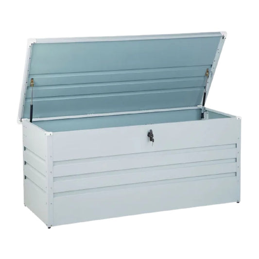 Coffre de rangement pour jardin en métal - 100 x 50 x 50
